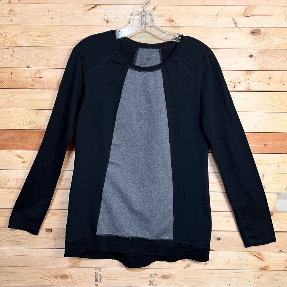 Cabi Black Long sleeve activewear Top size M